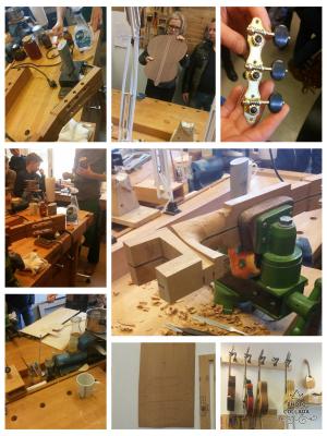 Foto des Albums: Besuch beim Gitarrenbauer