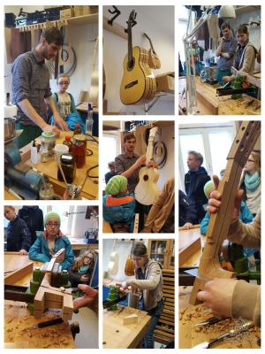 Foto des Albums: Besuch beim Gitarrenbauer