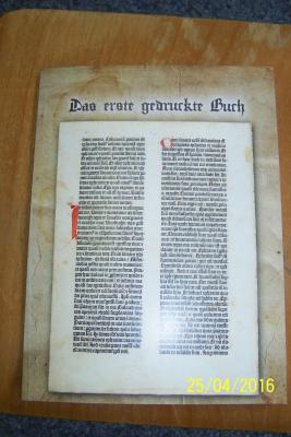 Foto des Albums: Gutenberg und die Erfindung des Buchdrucks