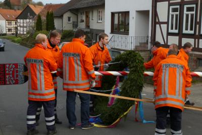 Foto des Albums: Maibaumaufstellen 2016 (01.05.2016)