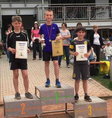 Sieger 800 m Jungen Klassenstufe 4 