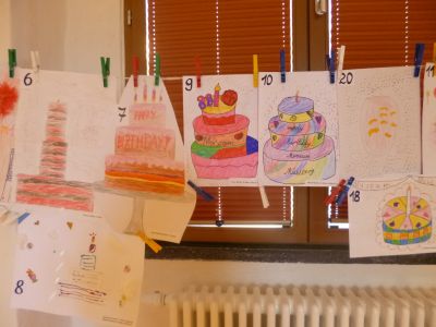 Foto des Albums: Ausstellung der Kinderbilder zum 1. Museumsgeburtstag im April