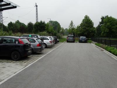 P&R-Anlage am Bahnhof Wallersdorf 