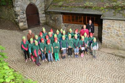 Fotoalbum Kindertagsausflug in die Feengrotten