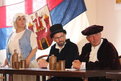 Foto des Albums: Historische Ratssitzung im Rathaus zum Thema Stadtbrand (07.06.2016)