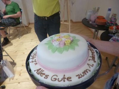 Foto des Albums: Prämierung mit einer echten Torte!