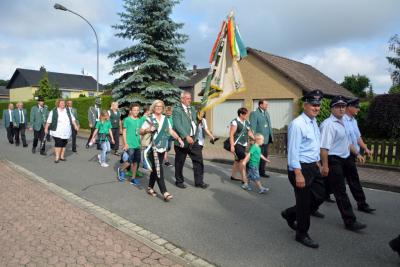 Sch&uuml;tzenverein beim Festumzug 