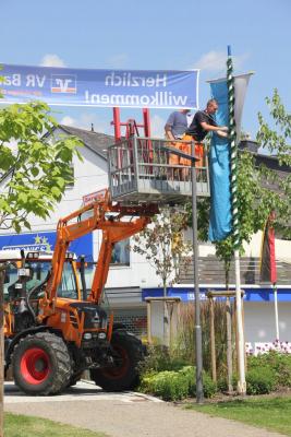 Foto des Albums: Heimat- und Wiesenfest 2016: Impressionen vom Aufbau (21. 07. 2016)