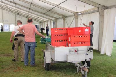 Foto des Albums: Heimat- und Wiesenfest 2016: Impressionen vom Aufbau (21. 07. 2016)