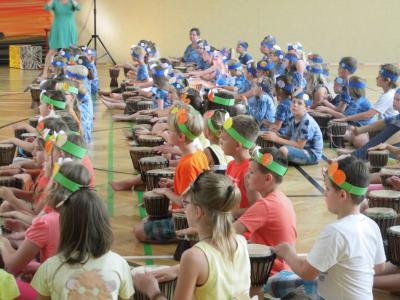 Foto des Albums: Generalprobe zum Trommelprojekt