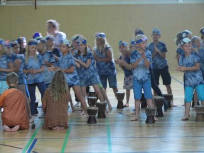 Foto des Albums: Generalprobe zum Trommelprojekt