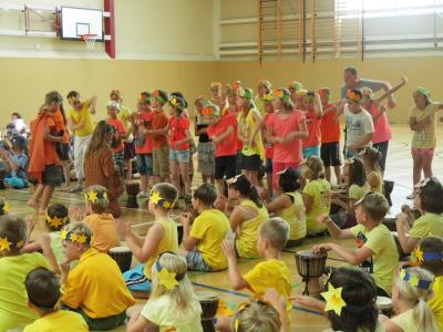 Foto des Albums: Generalprobe zum Trommelprojekt