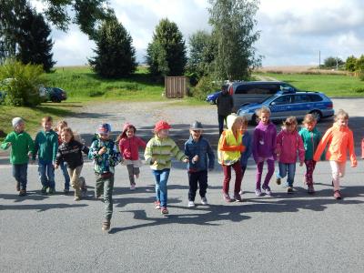 Foto des Albums: Schulwegtraining Klasse 1a und 1b