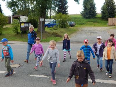 Foto des Albums: Schulwegtraining Klasse 1a und 1b