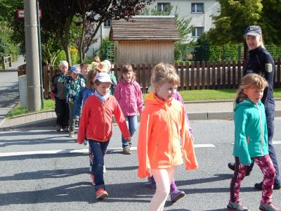 Foto des Albums: Schulwegtraining Klasse 1a und 1b