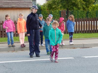 Foto des Albums: Schulwegtraining Klasse 1a und 1b