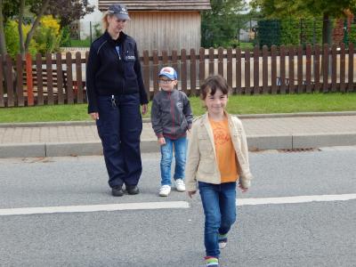Foto des Albums: Schulwegtraining Klasse 1a und 1b