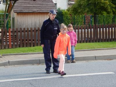 Foto des Albums: Schulwegtraining Klasse 1a und 1b