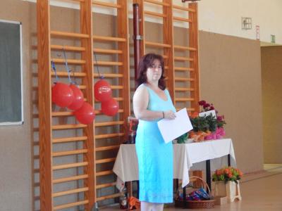 Foto des Albums: Abschluss Klasse 4 in der Turnhalle