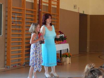 Foto des Albums: Abschluss Klasse 4 in der Turnhalle