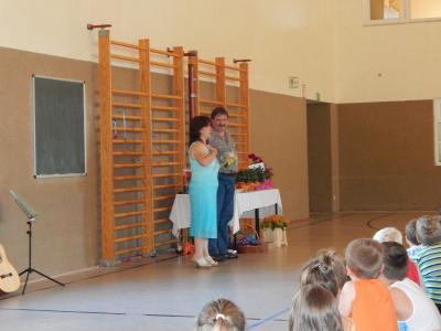 Foto des Albums: Abschluss Klasse 4 in der Turnhalle
