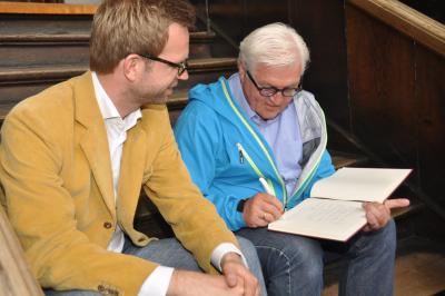 Foto des Albums: Besuch von  Dr. Frank-Walter Steinmeier in Roskow (28.08.2016)