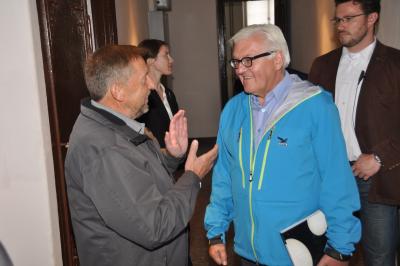 Foto des Albums: Besuch von  Dr. Frank-Walter Steinmeier in Roskow (28.08.2016)