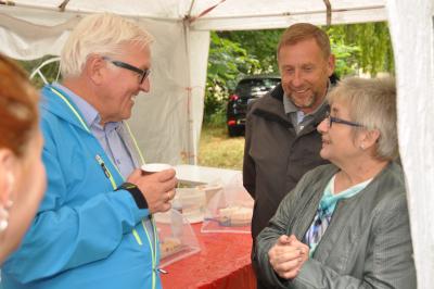 Foto des Albums: Besuch von  Dr. Frank-Walter Steinmeier in Roskow (28.08.2016)