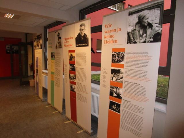 Foto der Galerie: Ausstellung zum Widerstand junger Menschen im 3. Reich.