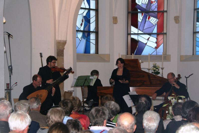 Bild: 2015, Kölner Barockensemble, „Barocke Kammermusik für Streicher und Stimmen“