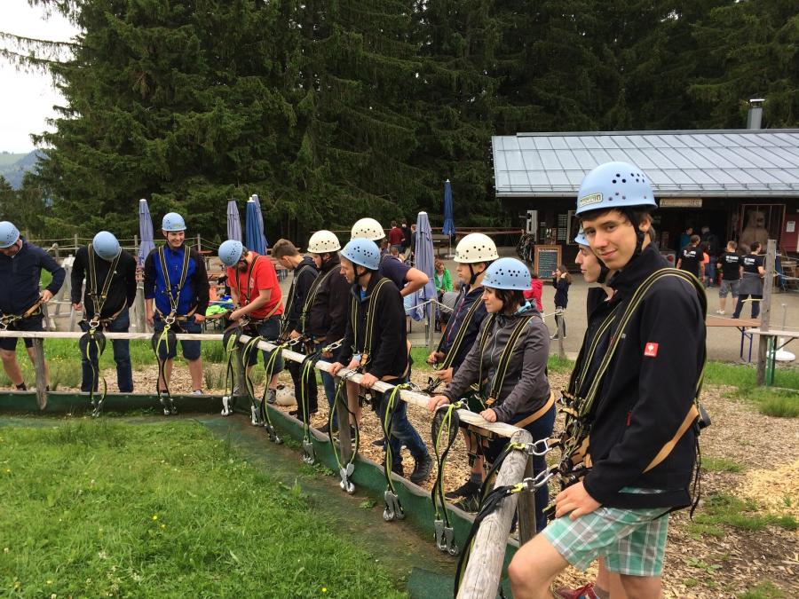 Foto der Galerie: Jugendausflug in den Kletterpark nach Immenstadt