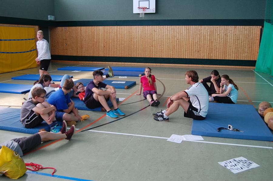 Foto der Galerie: JC "Samura" bei der Gesundheitswoche in der Jean-Clermont-Schule