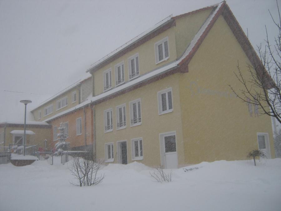 Bild: Das verschneite Kinderland Weißenborn