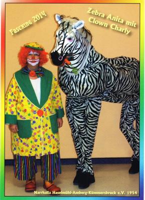 Vorschaubild: Clown Charly und Zebra Anita