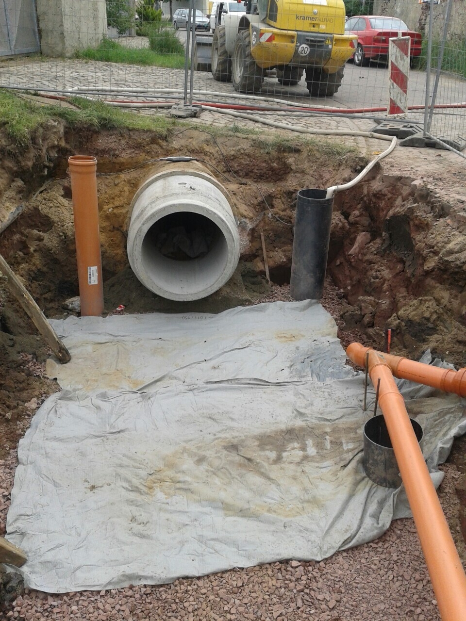 Erneuerung Regenwasserkanal 