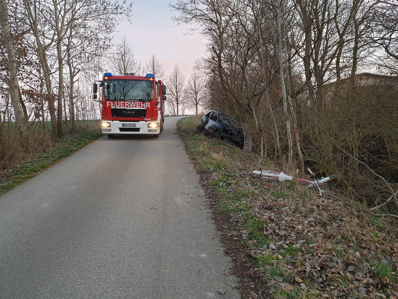 Die FFW trifft ein 