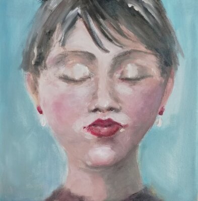 Vorschaubild: Mmh, 30x30cm Acryl auf Leinwand
