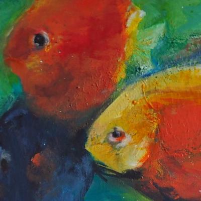 Vorschaubild: Fische 40x120 cm Ausschnitt