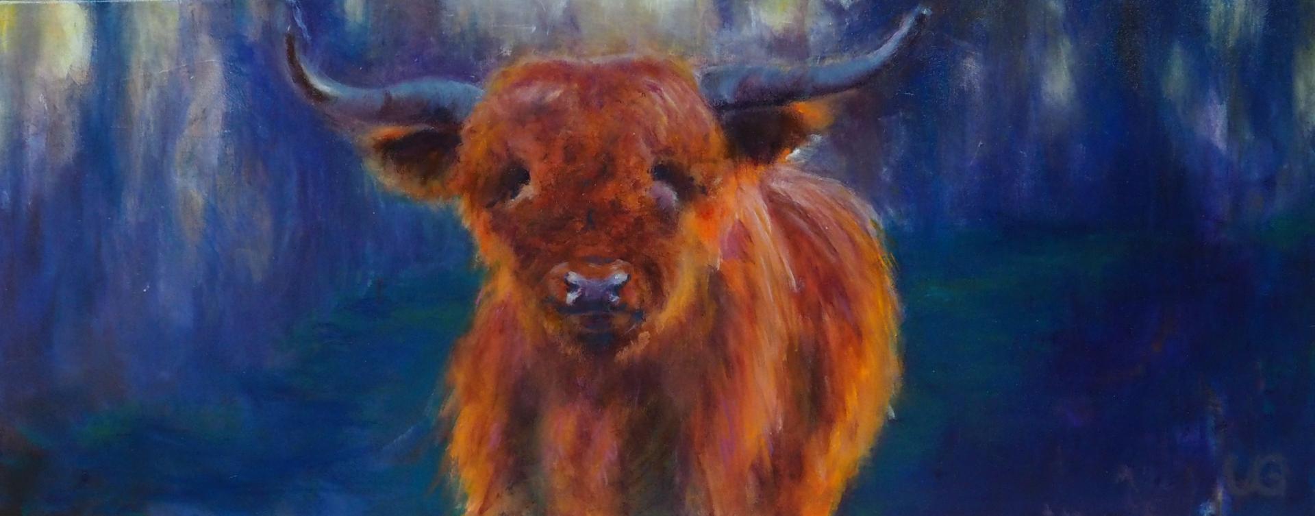 Bild: Nino toro, 120x40cm Acryl auf Leinwand