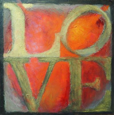 Vorschaubild: Love, 60x60cm Acryl auf Leinwand