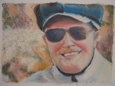 Vorschaubild: Mann, 30x40cm Ölpastell
