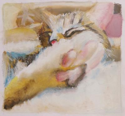 Vorschaubild: Lilly, 30x40cm Ölpastell