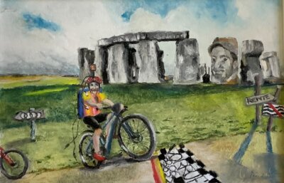 Vorschaubild: Abschied Günther, 30x40cm Ölpastell