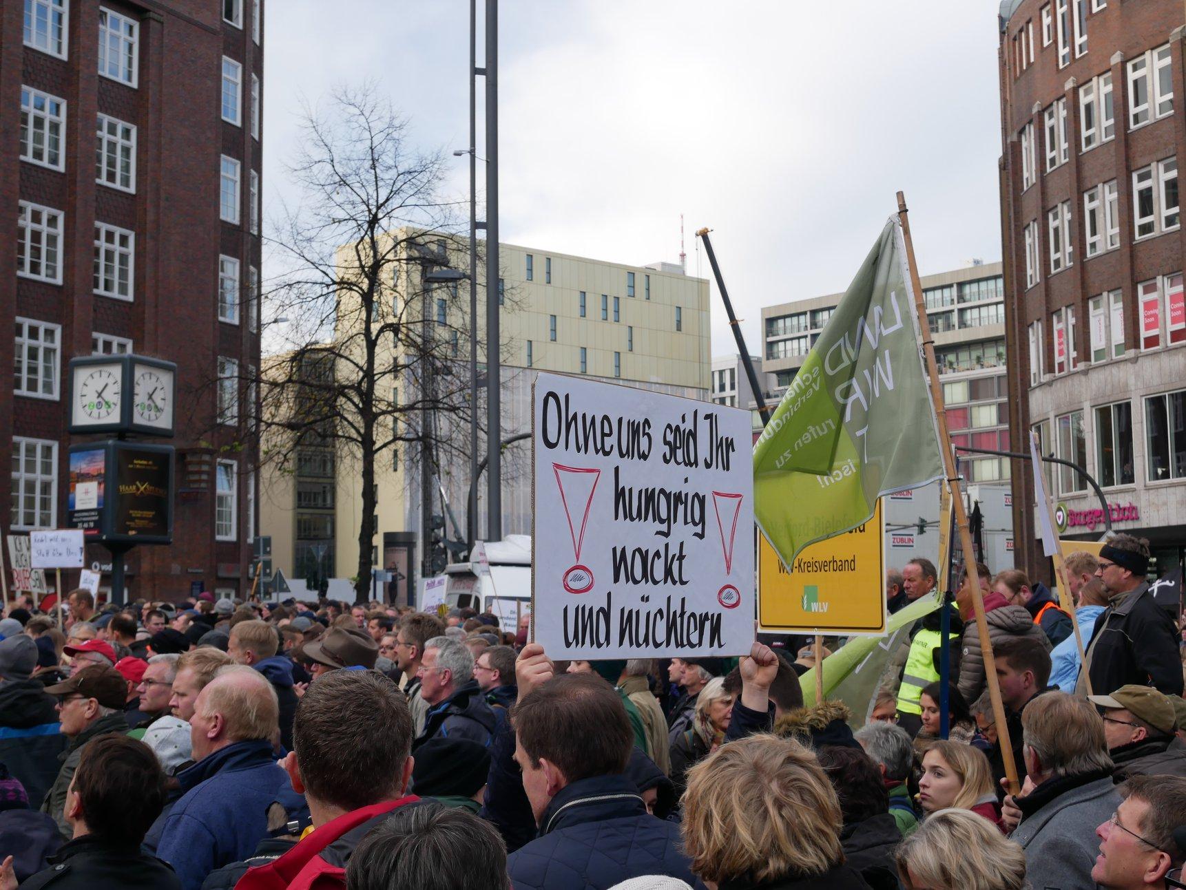 Foto der Galerie: Kooperation statt Verbote - Demo in Hamburg