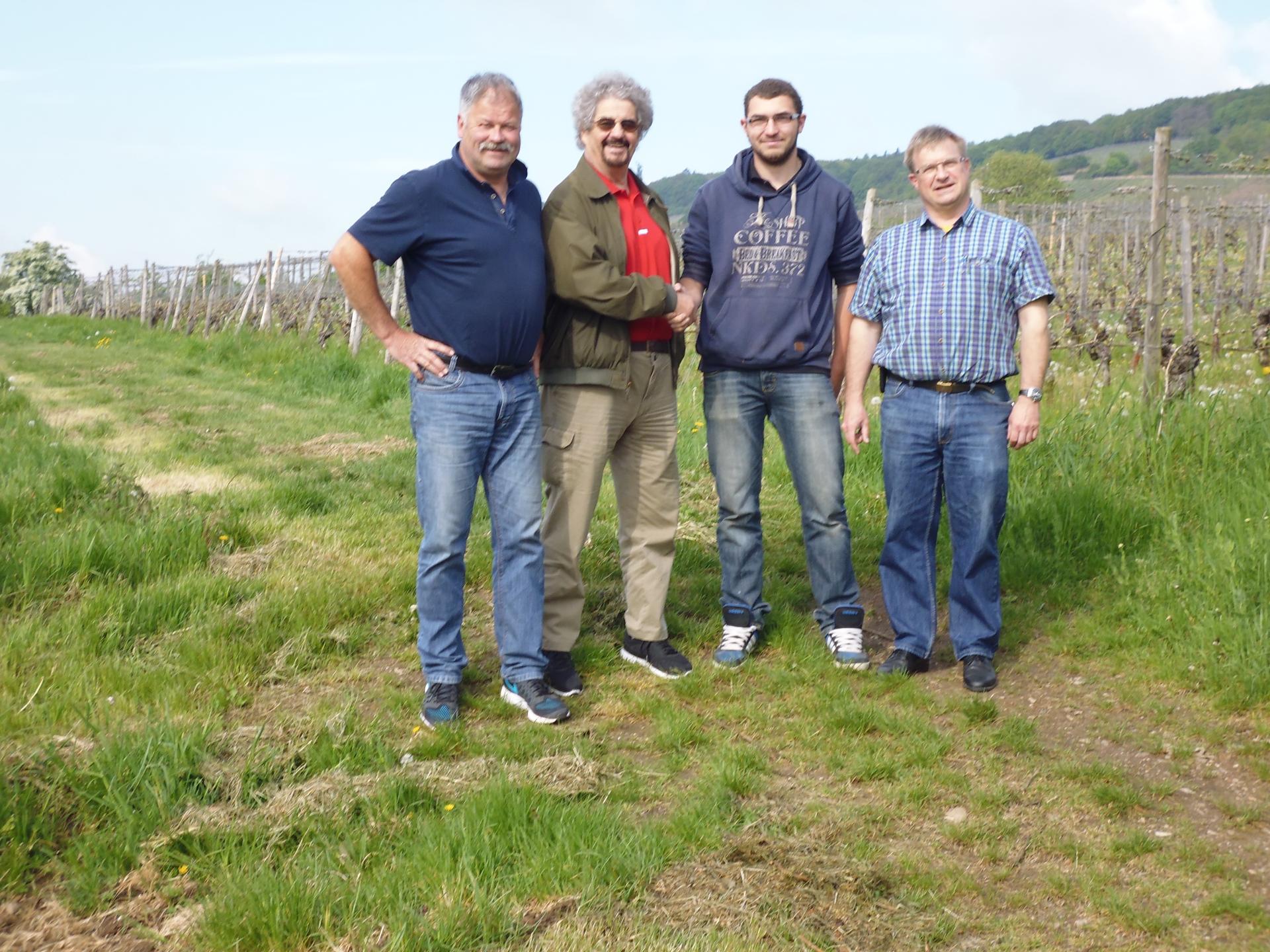 Foto der Galerie: Weinbau Praktikant aus Meursault in Rüdesheim
