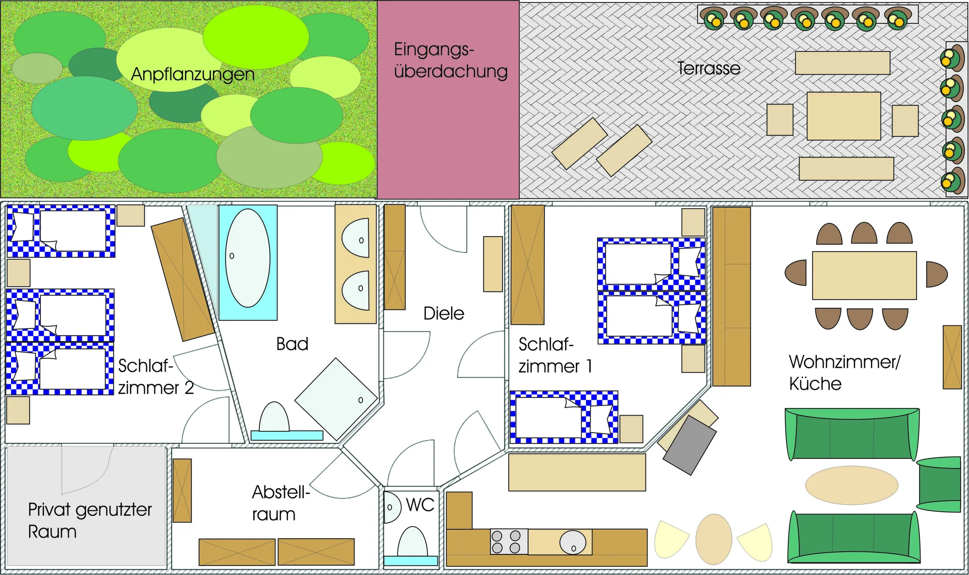 Grundriss Fewo2 