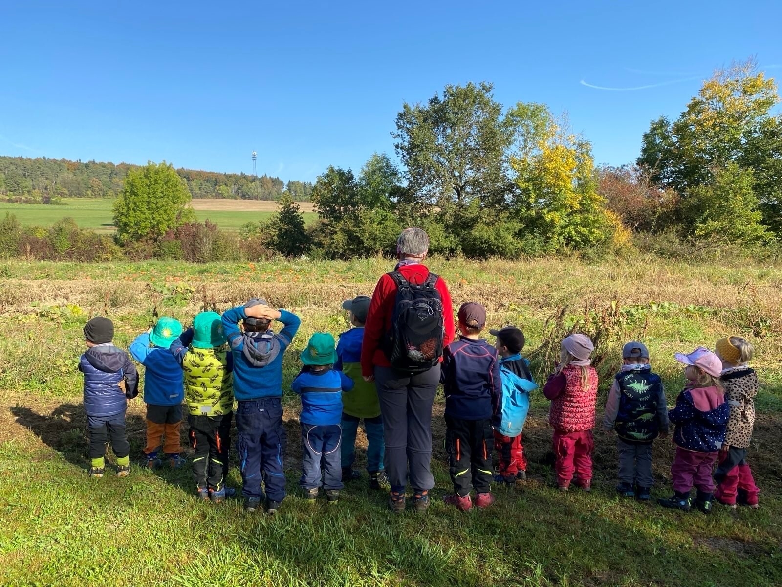  Waldkindergarten Ehingen e.V. - Kindergartenalltag Illustration 