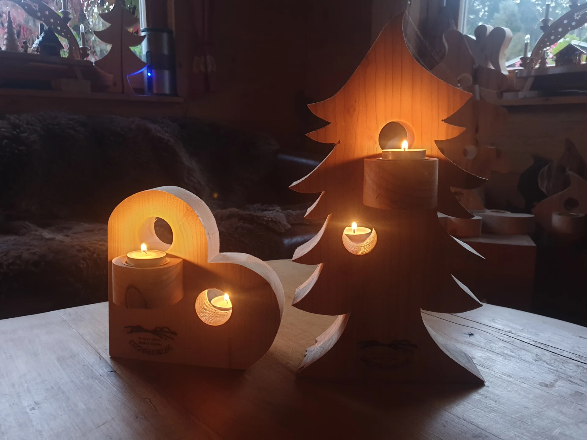 Lichterbaum & Herz 2 Durchblicke 