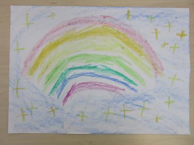 Vorschaubild: Regenbogensterne (Karla G., 7 Jahre)