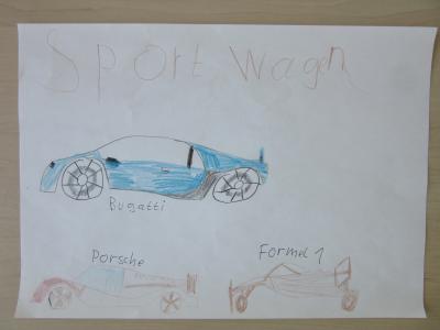 Vorschaubild: Sportwagen (Luca N., 10 Jahre)